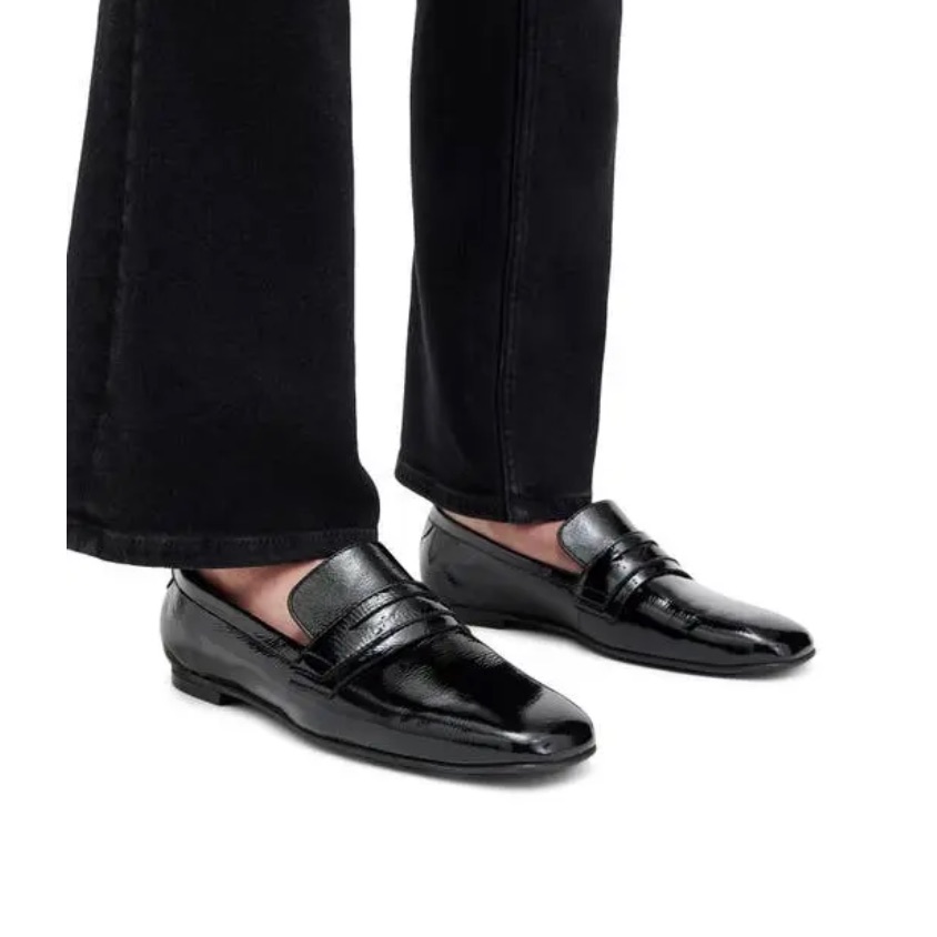 All Saints Penny Loafer Sasha In Patent Leather